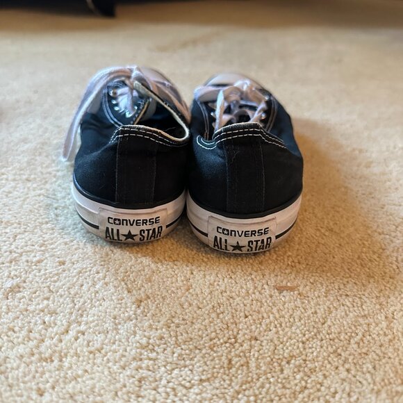 Black Converse Low Tops - Picture 4 of 7